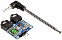TEA5767 FM Sztereó Rádió Modul Arduinohoz, MCU-khoz