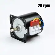 220V AC /14W / 20RPM AC Synchronous Motor, AC Gear Motor High Torque