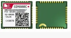 SIM800C SIM800 GPRS GSM With small size in LCC interface and play high performance