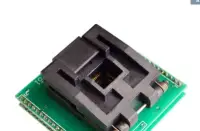 Chip Programozó foglalat, socket, adapter PLCC44 to DIP44