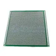 próbapanel, próbanyák, prototípus  10cm x 10cm, egy oldalas