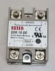 Szilárdtest relé Fotek SSR-10DD egyenáram