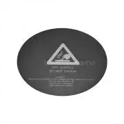 3D Printer 200mm Heated Bed Sticker with Tape Round Print Plate Tape Cover