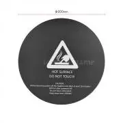 3D Printer 200mm Heated Bed Sticker with Tape Round Print Plate Tape Cover
