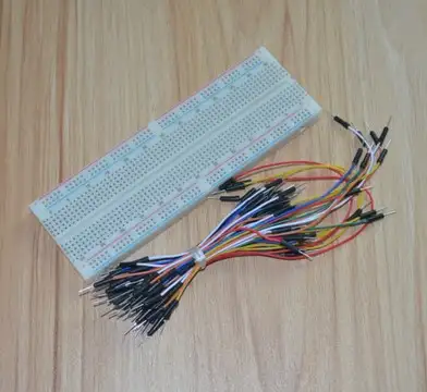 MB-102 Próbapanel 54.5x166mm, 630 + 200pin, plusz 65-ös kábelszett, próbanyák