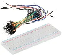 MB-102 Próbapanel 54.5x166mm, 630 + 200pin, plusz 65-ös kábelszett, próbanyák