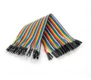 Színes apa-apa 1pin kábel (1p-1p 2.54mm)