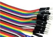 Színes apa-apa 1pin kábel (1p-1p 2.54mm)