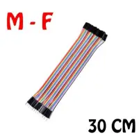 Színes apa-anya 1pin kábel (1p-1p 2.54mm)