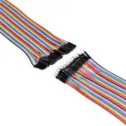 Színes apa-anya 1pin kábel (1p-1p 2.54mm)