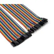 Színes apa-anya 1pin kábel (1p-1p 2.54mm)