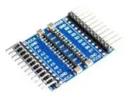 8 csatornás logikai szintillesztő