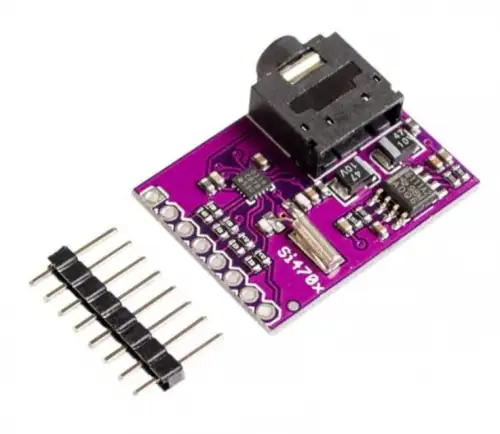 FM vevő modul, FM Radio Tuner Evaluation Development Board for AVR ARM PIC, Arduino
