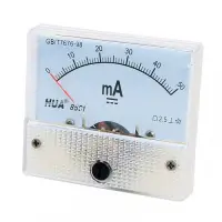 Árammérő panel műszer 0-30mA