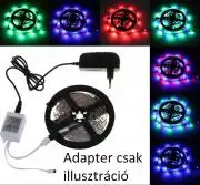 LED szalag színes és vezérlő, 44 gombos távirányítóval