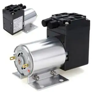 DC12V Mini Vákuum pumpa, negatív nyomás, 5l/perc, 120kPa