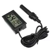 Digitális páratartalom, hygrometer, digitális hőmérő, külső szenzor