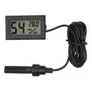 Digitális páratartalom, hygrometer, digitális hőmérő, külső szenzor