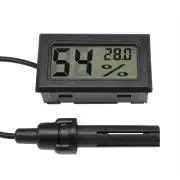 Digitális páratartalom, hygrometer, digitális hőmérő, külső szenzor