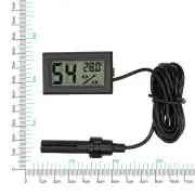 Digitális páratartalom, hygrometer, digitális hőmérő, külső szenzor
