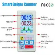 Geiger Counter Beta Gamma X-ray Nuclear Radiation tube Dosimeter Detector