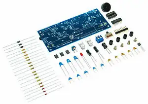 DIY Geiger Counter Kit Nuclear Radiation Detector compatible with Arduino