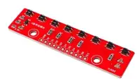 8 csatornás mini (mikró) vonalkövető szenzor modul