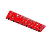 8 csatornás mini (mikró) vonalkövető szenzor modul