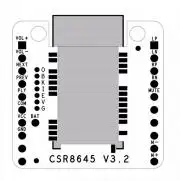 CSR8645 Hátlapos fejlesztői Bluetooth Audio modul APT-X támogatással