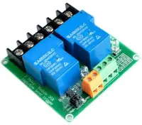 2 csatornás 30A relés modul