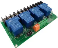 4 csatornás 30A relés modul