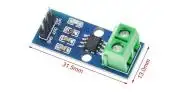 ACS712 Hall-elemes áramérzékelő modul (5A/20A/30A)
