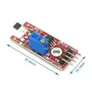 Mágneses Hall-szenzoros kapcsoló modul, sebesség méréshez, végállás, számlálóhoz