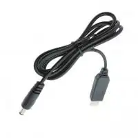 Tápkábel USB - 5.5/2.1mm beépített boost DC-DC konverterrel 12V