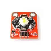 3W Led modul PCB meghajtóval, vezérelhető, Fehér