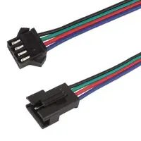 4 pólusú csatlakozó vezeték pár 10/10cm
