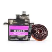 MG90D Digitális Micro Szervó, fémfogaskerekes