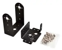 2DOF, 2 szabadságfokú mozgató servokhóz, pl kameramozgató közepes kamerákhoz (pan-tilt)