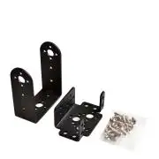 2DOF, 2 szabadságfokú mozgató servokhóz, pl kameramozgató közepes kamerákhoz (pan-tilt)