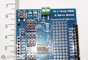Szervó vezérlő pajzs, 16 csatorna, 12bit, PWM pajzs, Adafruit kompatibilis