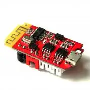 Bluetooth audió vevő 2x5W erősítővel, hangszórokhoz, USB hangkártya egyben, DIY