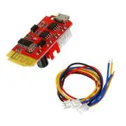 Bluetooth audió vevő 2x5W erősítővel, hangszórokhoz, USB hangkártya egyben, DIY