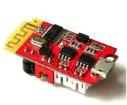 Bluetooth audió vevő 2x5W erősítővel, hangszórokhoz, USB hangkártya egyben, DIY