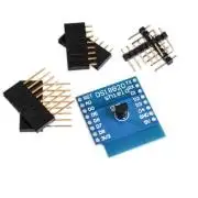 Wemos D1 Mini hőmérséklet pajzs DS18B20 szenzorral