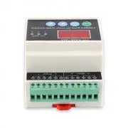 DIN Síre szerelhető Digitális PWM vezérlő, DC motor, fény, stb szabályzó modul