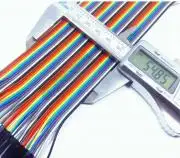 Színes anya-anya 1pin kábel (1p-1p 2.54mm)