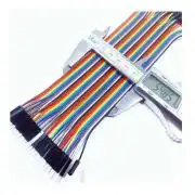 Színes anya-apa 1pin kábel (1p-1p 2.54mm)