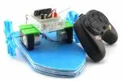 Lapátkerekes hajó KIT, digitális távirányítóval