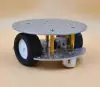 Mini smart car chassis metal decelerator motor tracking remote control car for Arduino development learning DIY kit