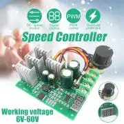 6V~60V 30A PWM DC Motor Speed Controller Adjustable Switch